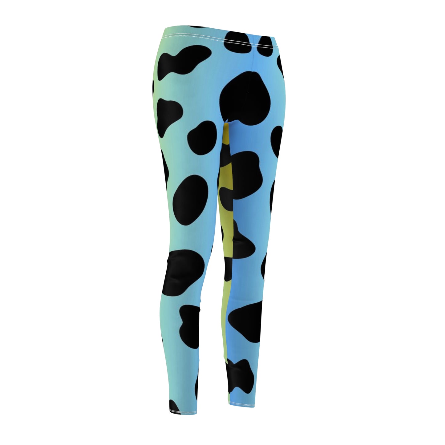 Jaguar colorido - Leggings casuales de corte y costura de mujer Inovax