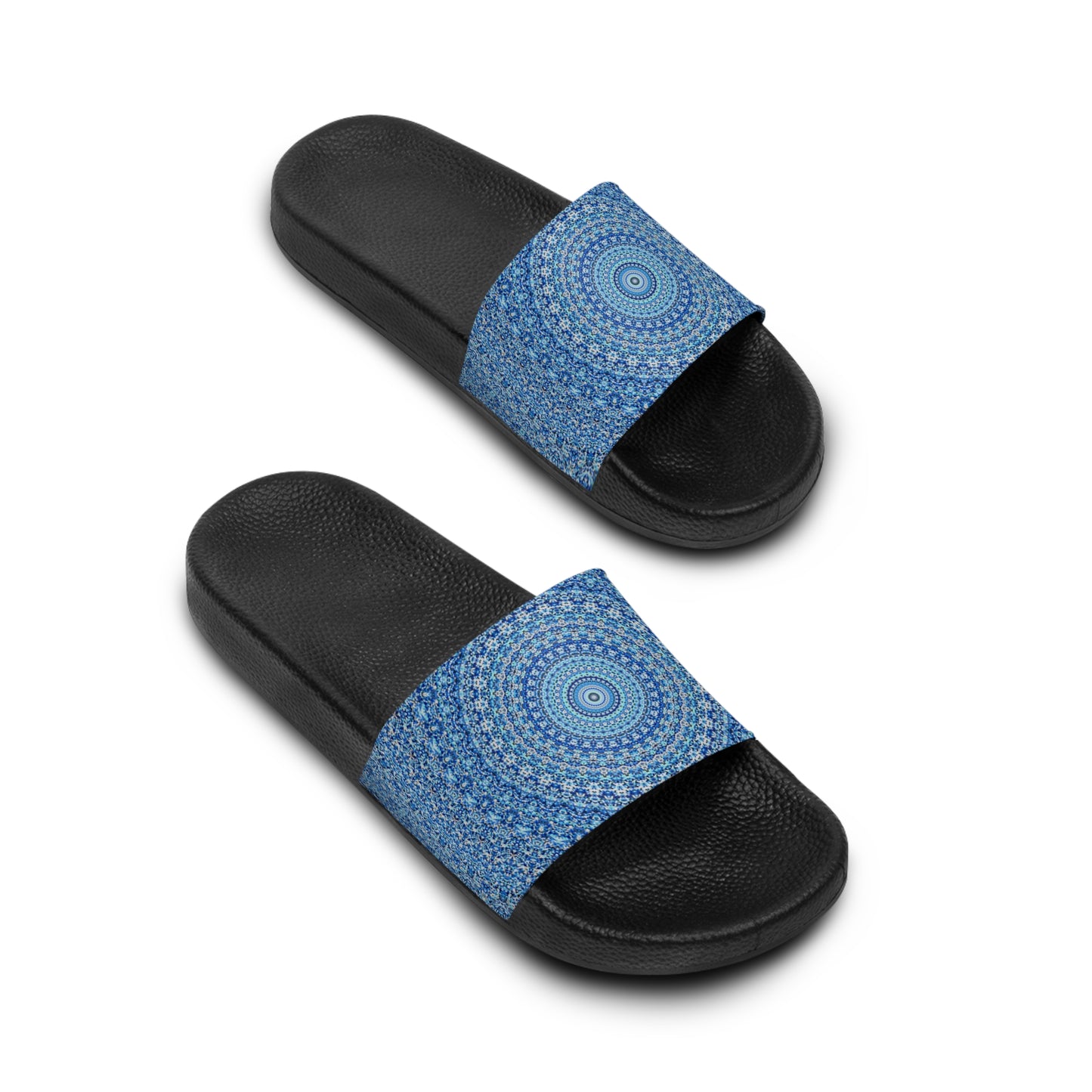 Blue Mandala - Inovax Women's Slide Sandal