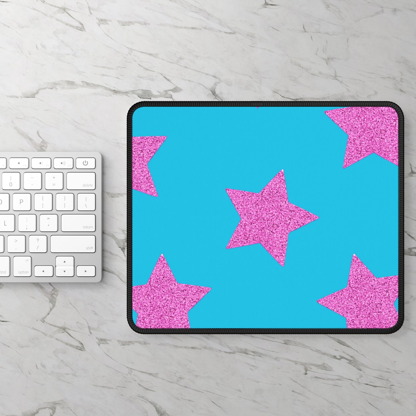 Pink Stars - Inovax Gaming Mouse Pad