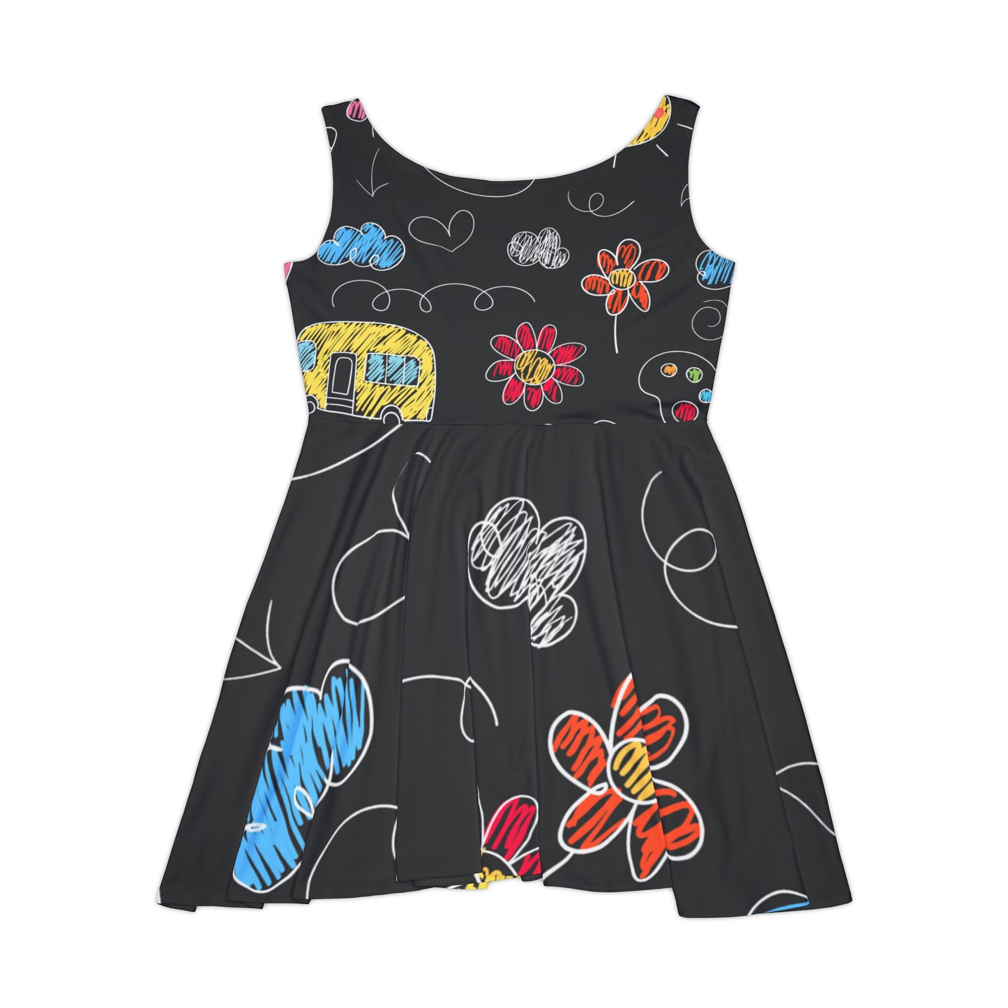 Aire de jeux pour enfants Doodle - Robe patineuse Inovax pour femmes