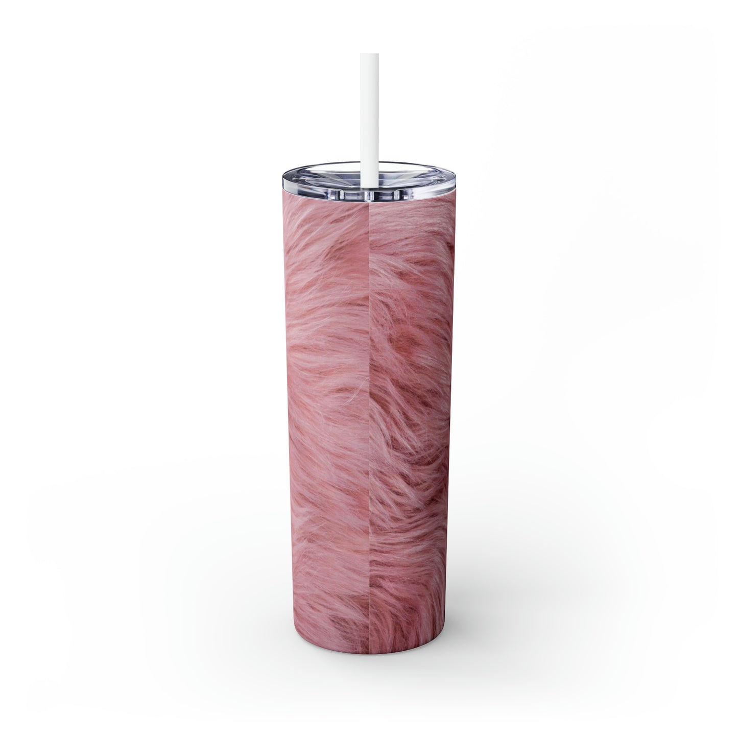 Pink Teddy - Inovax Maars® Skinny Tumbler with Straw 20oz