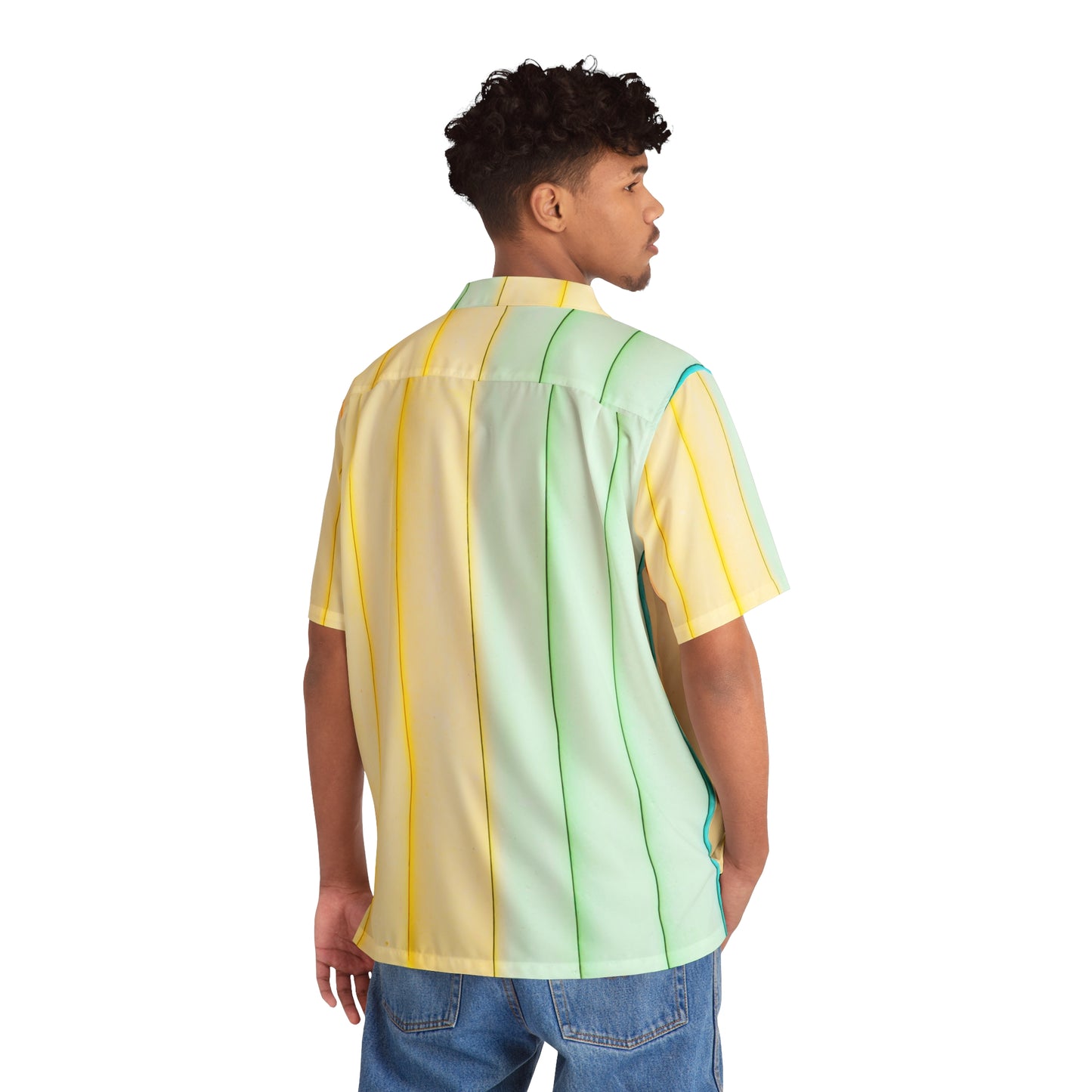 Arco iris - Camisa hawaiana para hombre Inovax