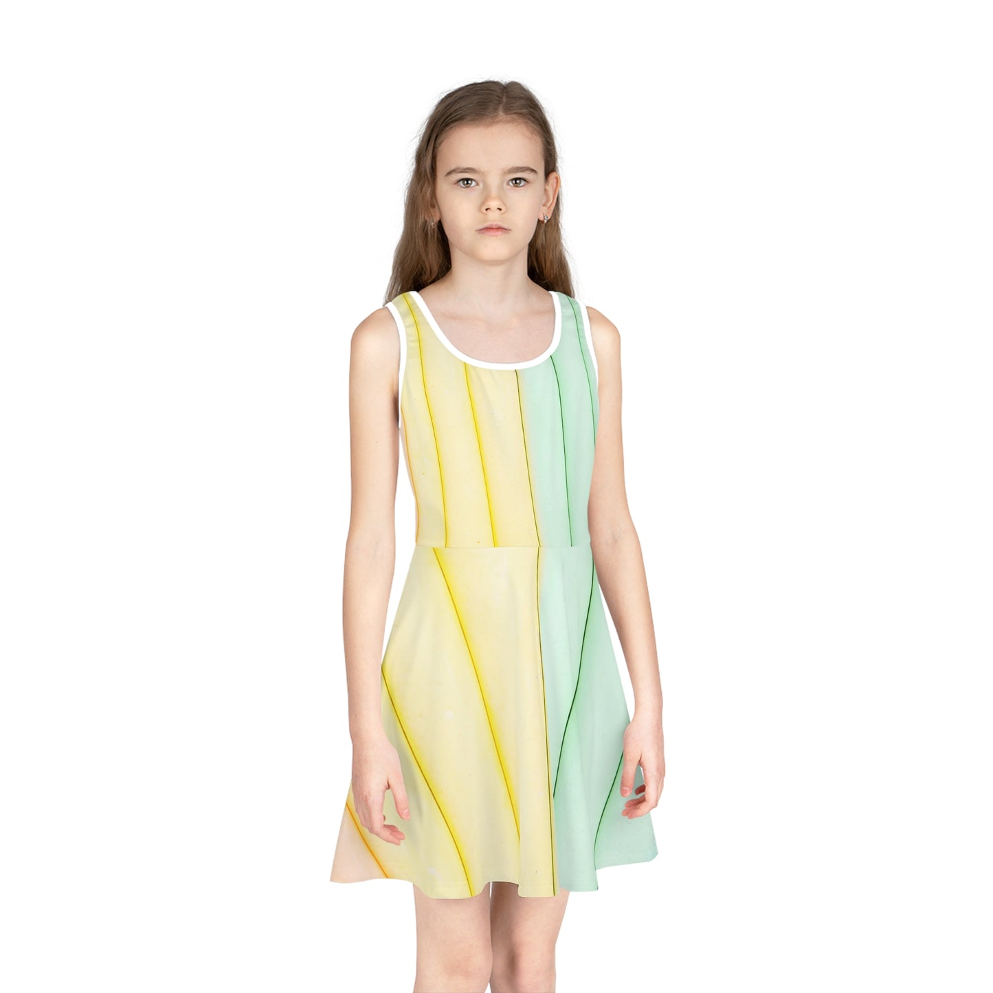 Rainbow - Inovax Girl's Sleeveless Sundress