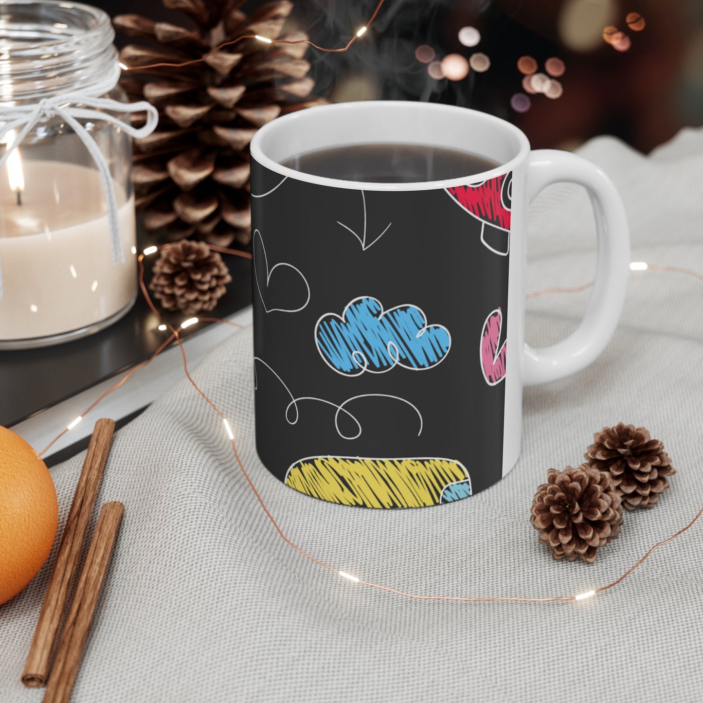 Aire de jeux pour enfants Doodle - Tasse en céramique Inovax 11oz