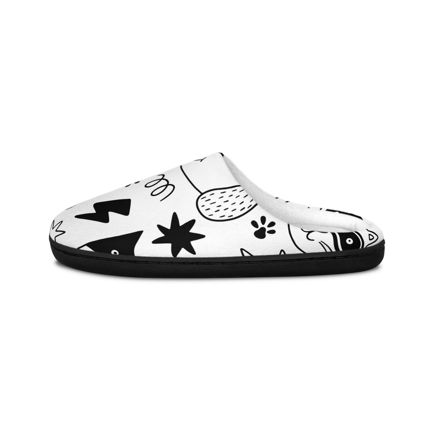 Doodle Dogs & Cats - Inovax Women's Indoor Slippers