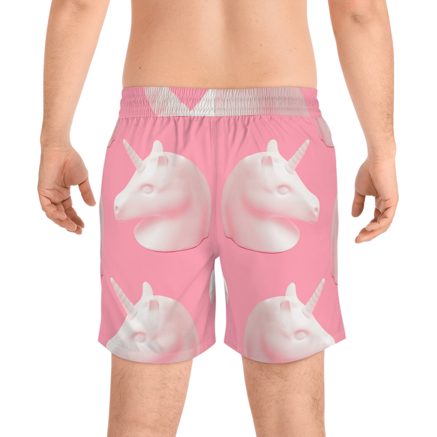 Licorne - Short de bain mi-long pour homme Inovax