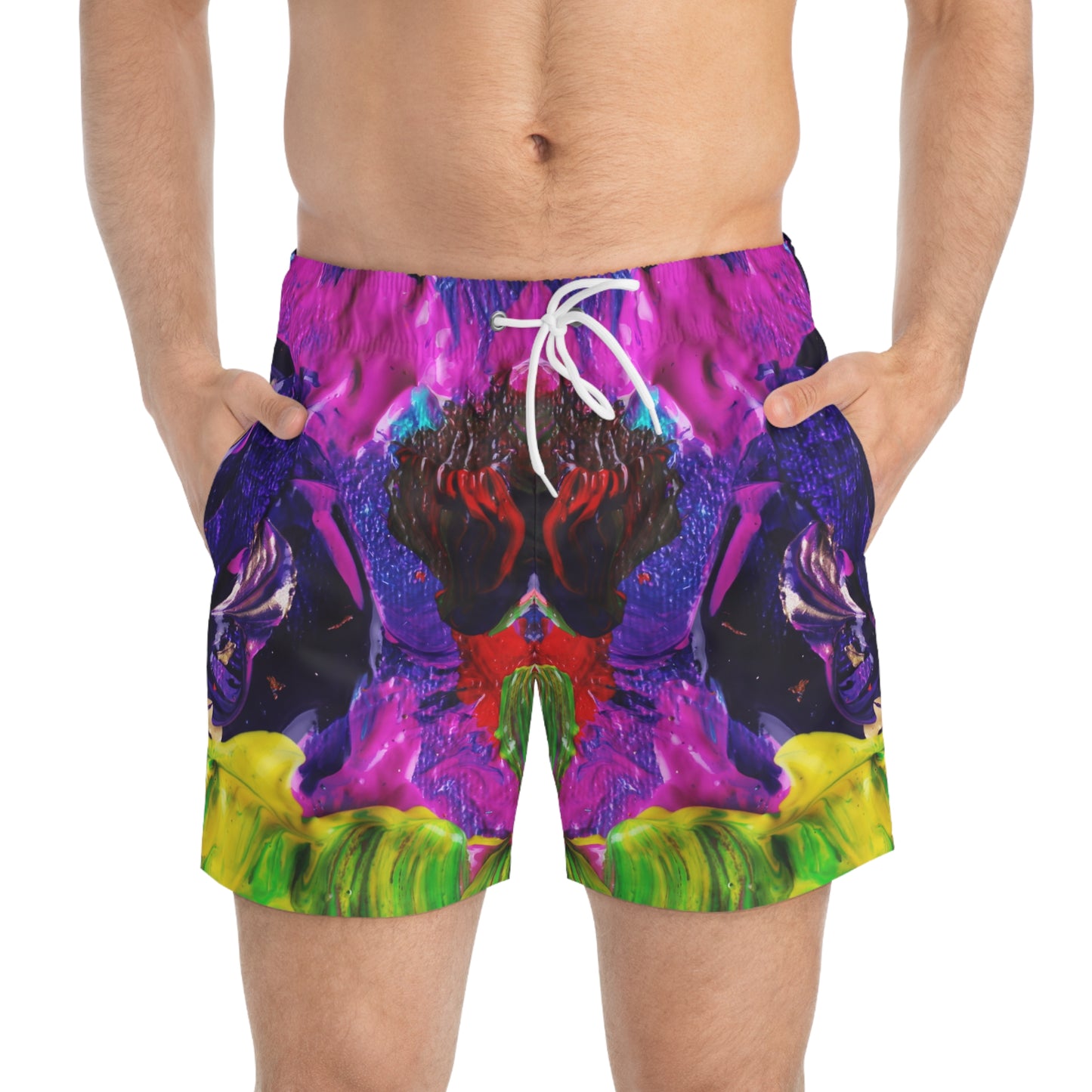 Color Paintings - Inovax Swim Trunks