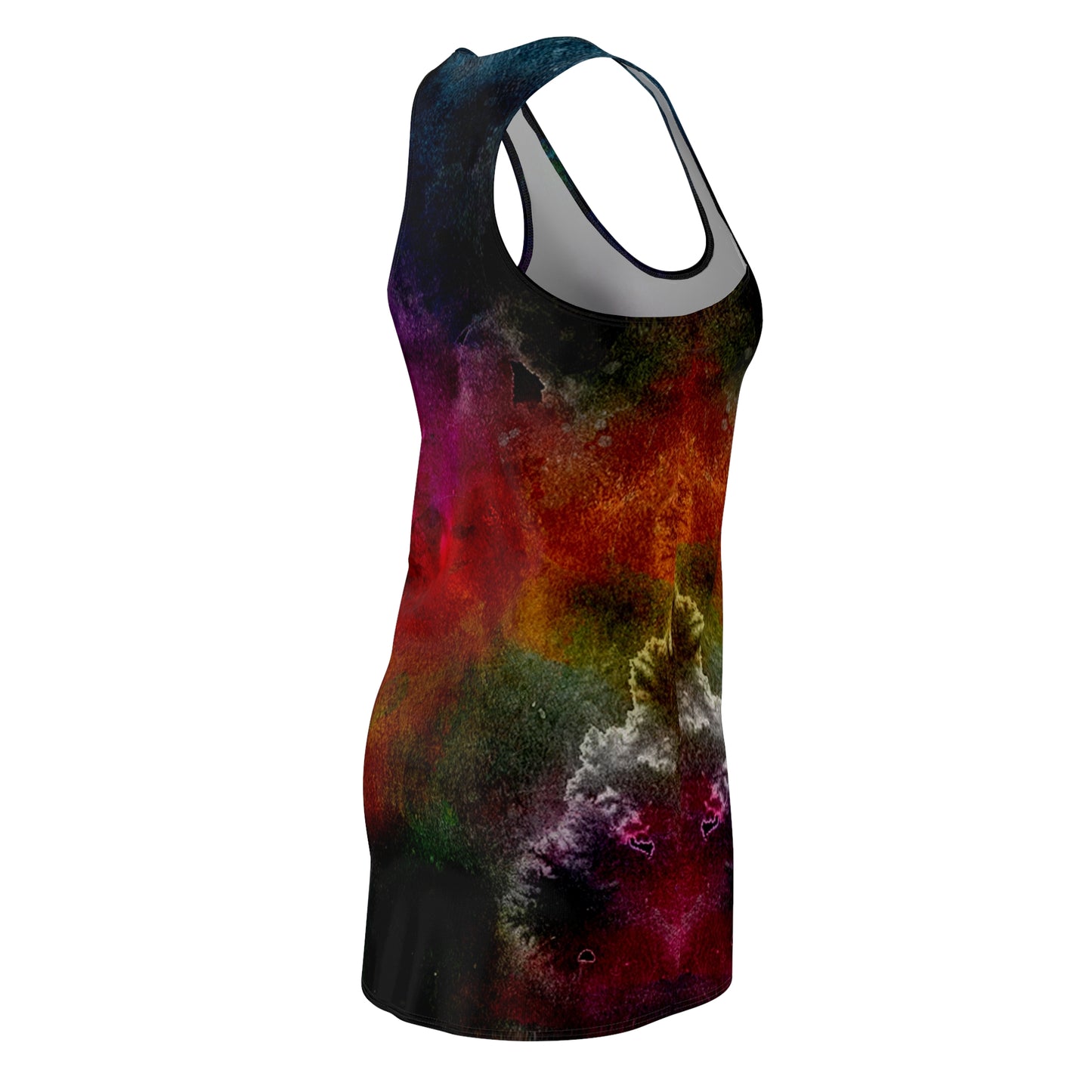 Dark Explosion  - Inovax Women's Cut & Sew Racerback Dress