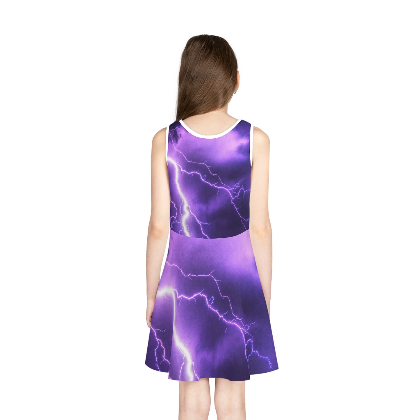 Electric Thunder - Vestido veraniego sin mangas para niña Inovax