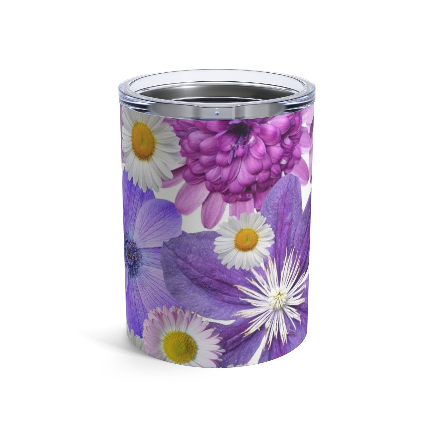 Fleurs violettes - Gobelet Inovax 10oz