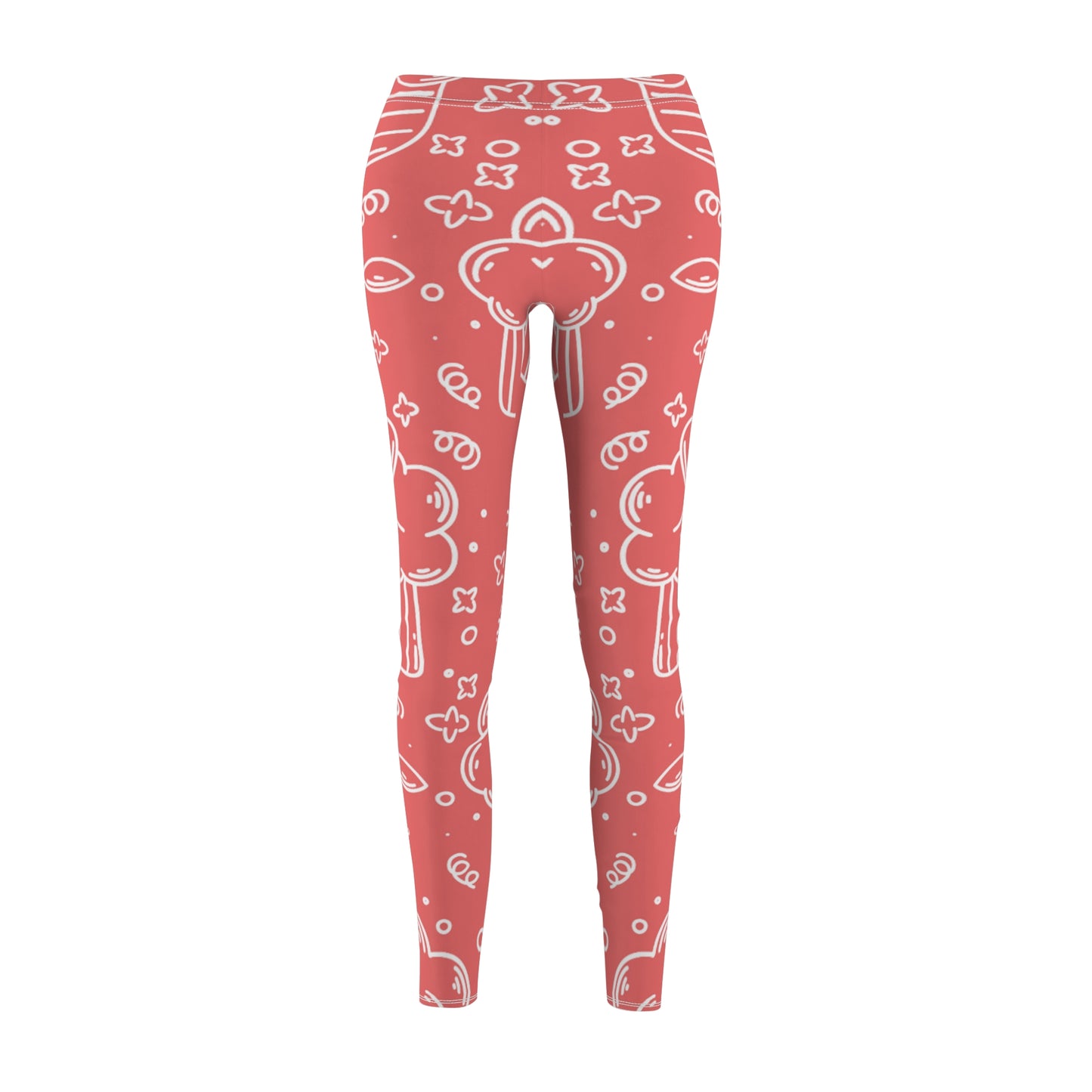 Doodle Pancake - Leggings casuales de corte y costura para mujer Inovax