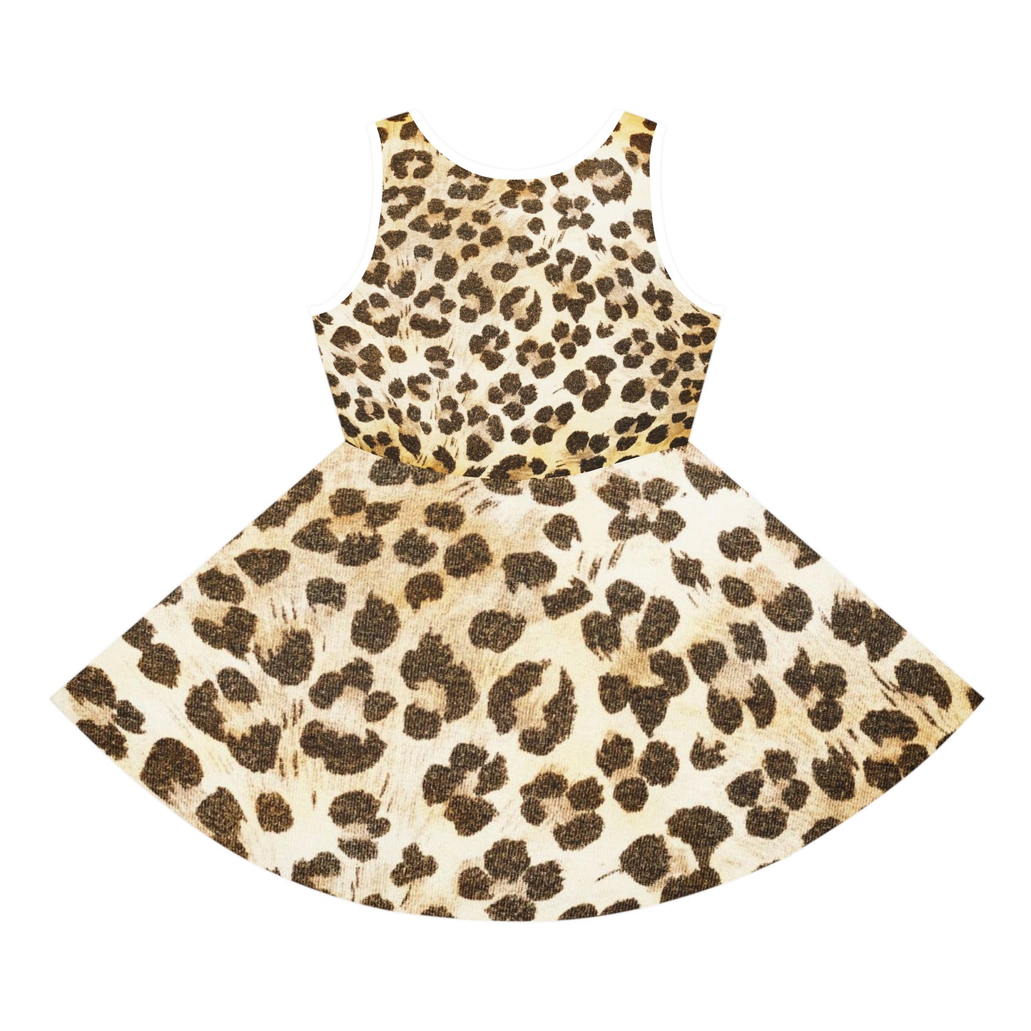 Cheetah - Inovax Girl's Sleeveless Sundress