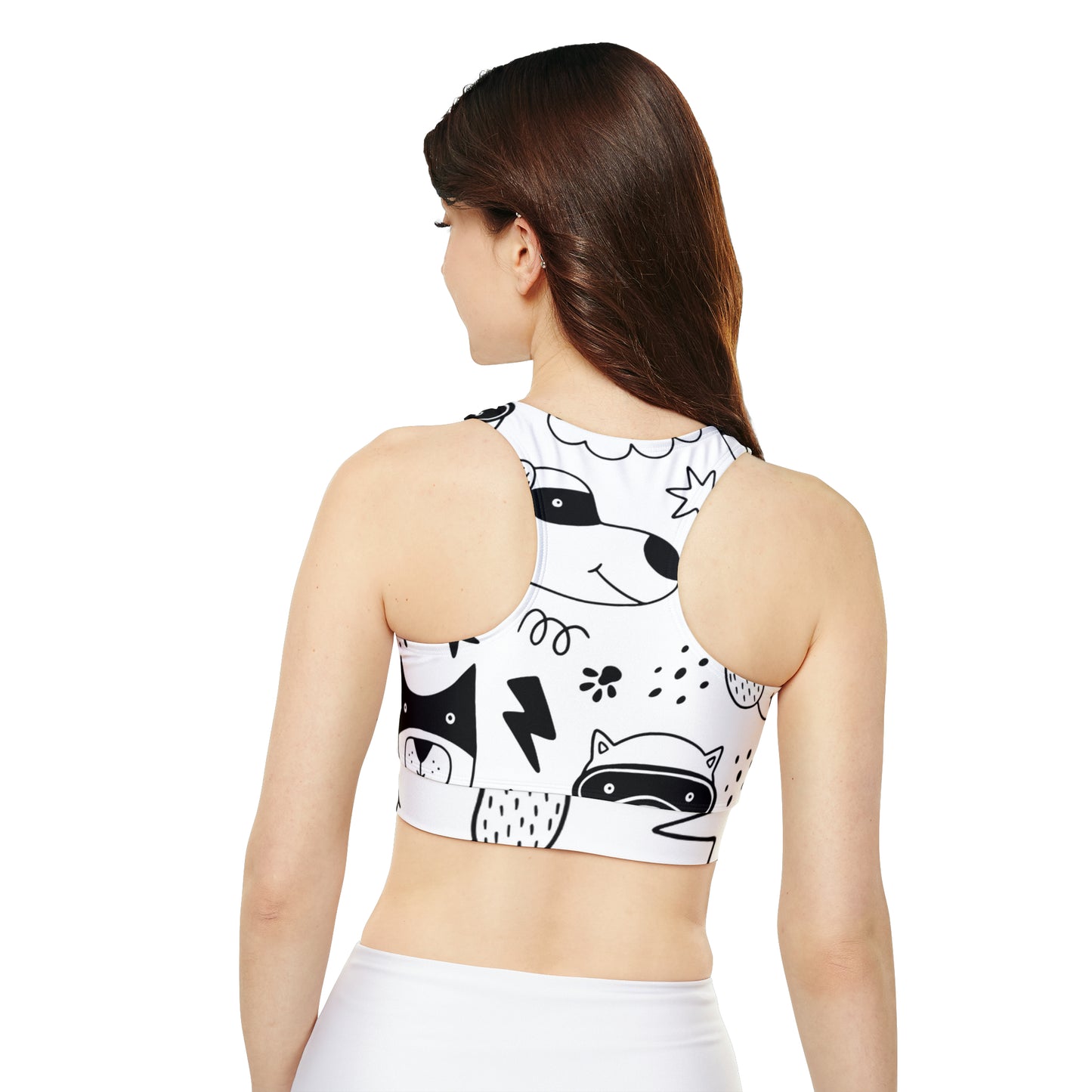 Doodle Dogs &amp; Cats - Soutien-gorge de sport rembourré Inovax