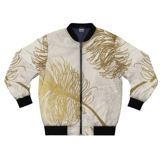 Golden Feathers - Inovax Men's Bomber Jacket