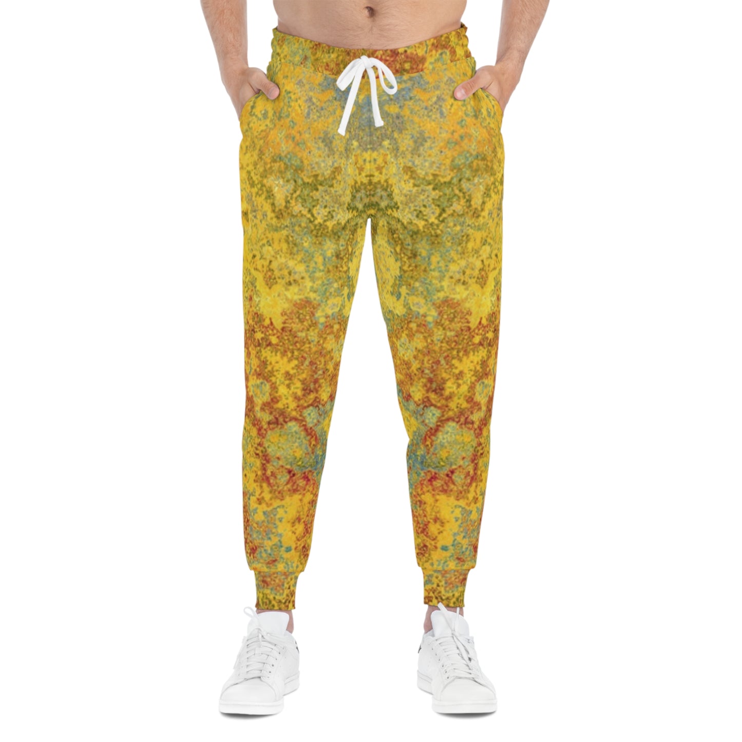 Gold and blue spots - Inovax Athletic Joggers