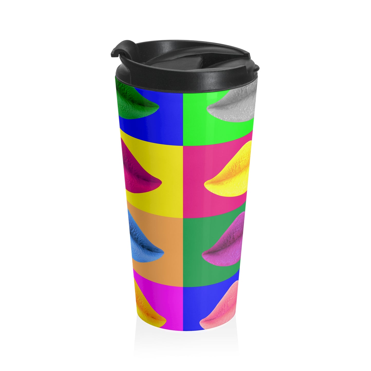 Pop Mouth - Tasse de voyage en acier inoxydable Inovax