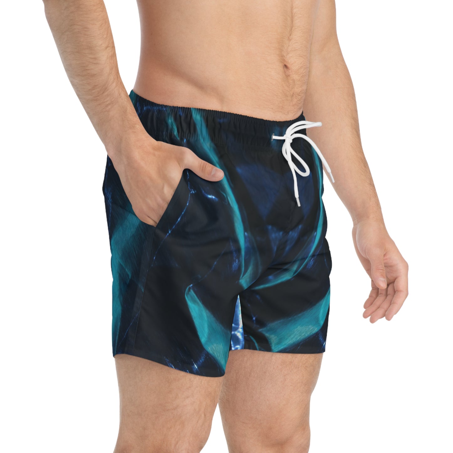 Blue Metalic - Inovax Swim Trunks