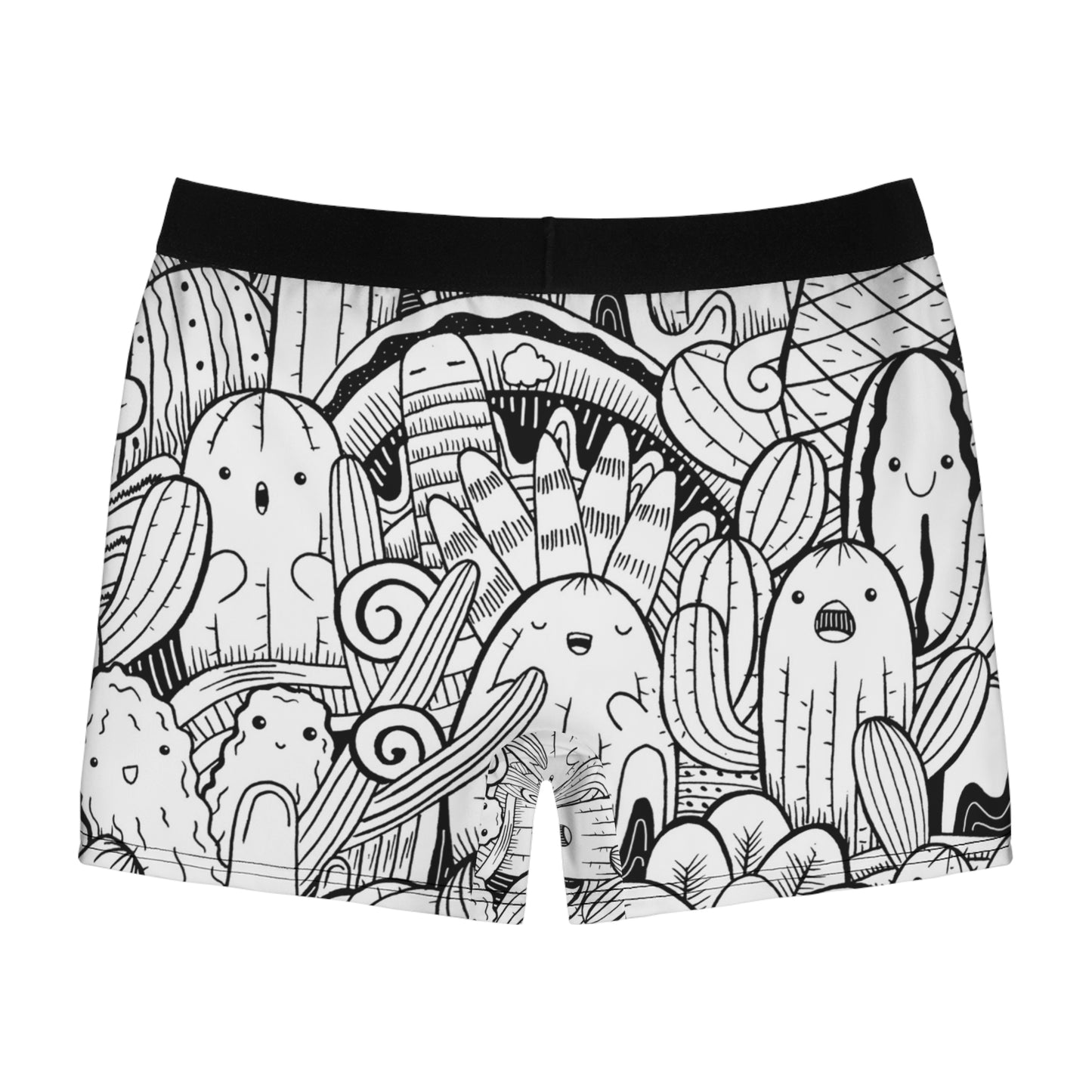 Doodle Cactus - Inovax Men's Boxer Briefs