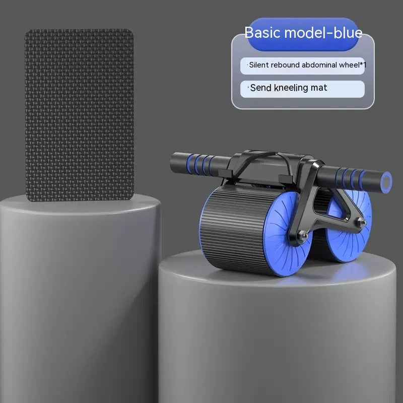 Abdominal Wheel Automatic Rebound Belly Contracting And Abdominal Rolling Exercise