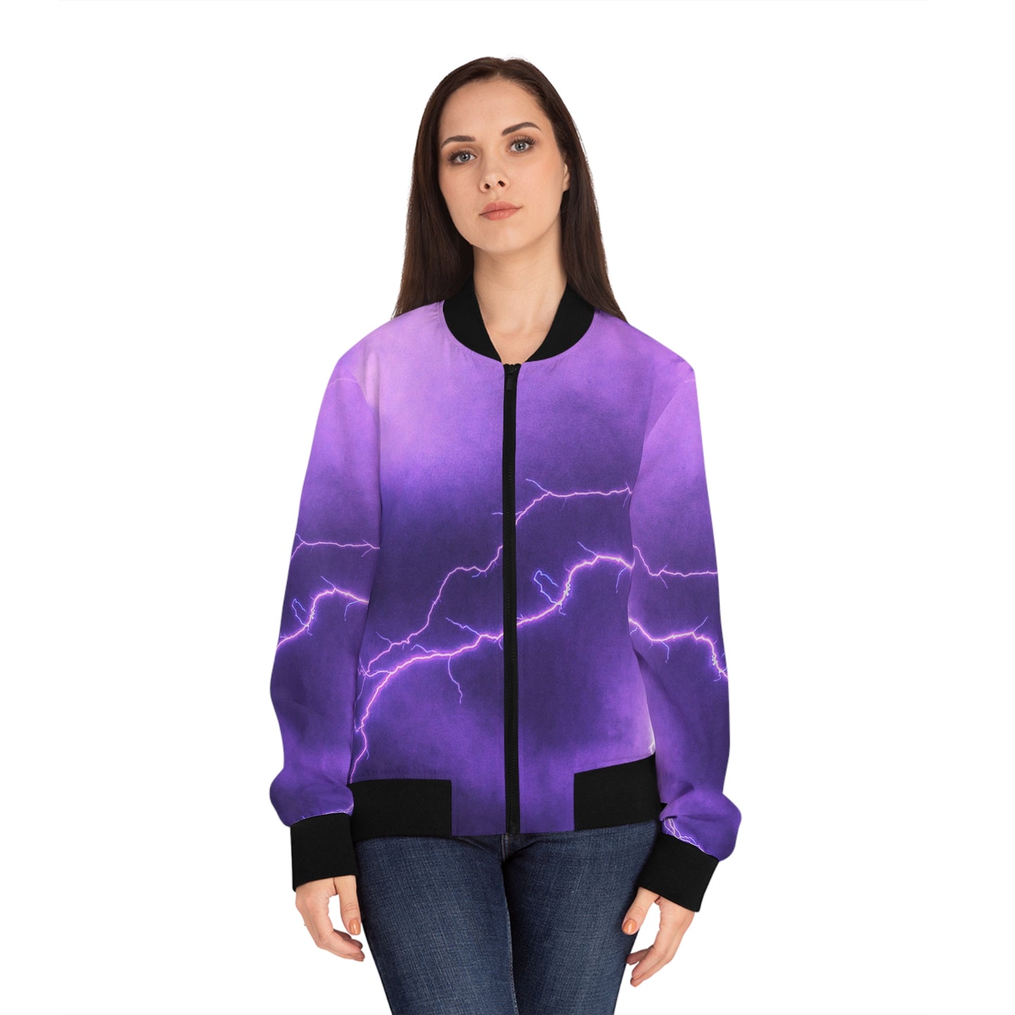 Electric Thunder - Chaqueta bomber Inovax para mujer