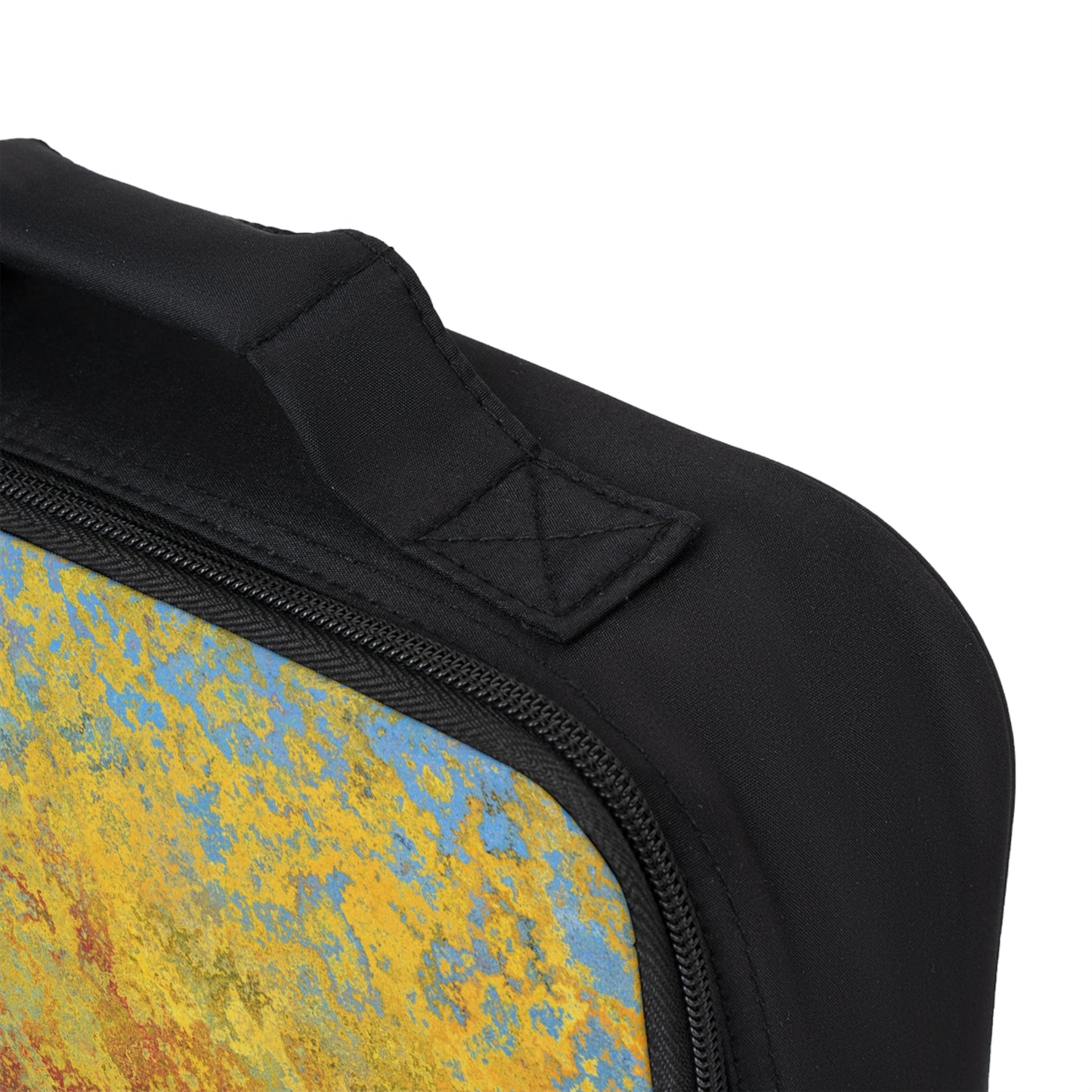 Gold and blue spots - Inovax Lunch Bag