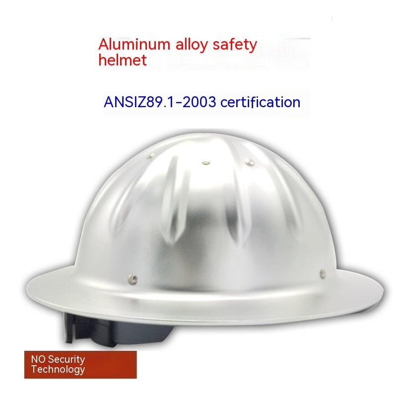 Aluminum Alloy Safety Helmet Engineering Helmet