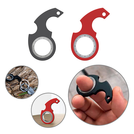 Créatif Fidget Spinner jouet porte-clés main Spinner Anti-anxiété jouet soulage le Stress doigt Spinner porte-clés décapsuleur enfants jouet