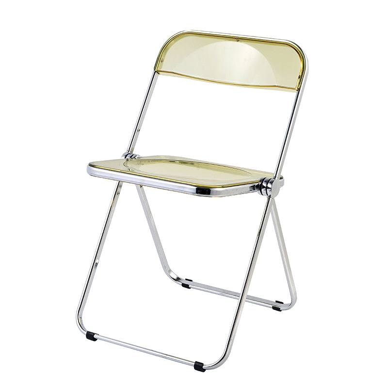 Acrylic Fashion Photo Clothing Store Cafe Folding Chair