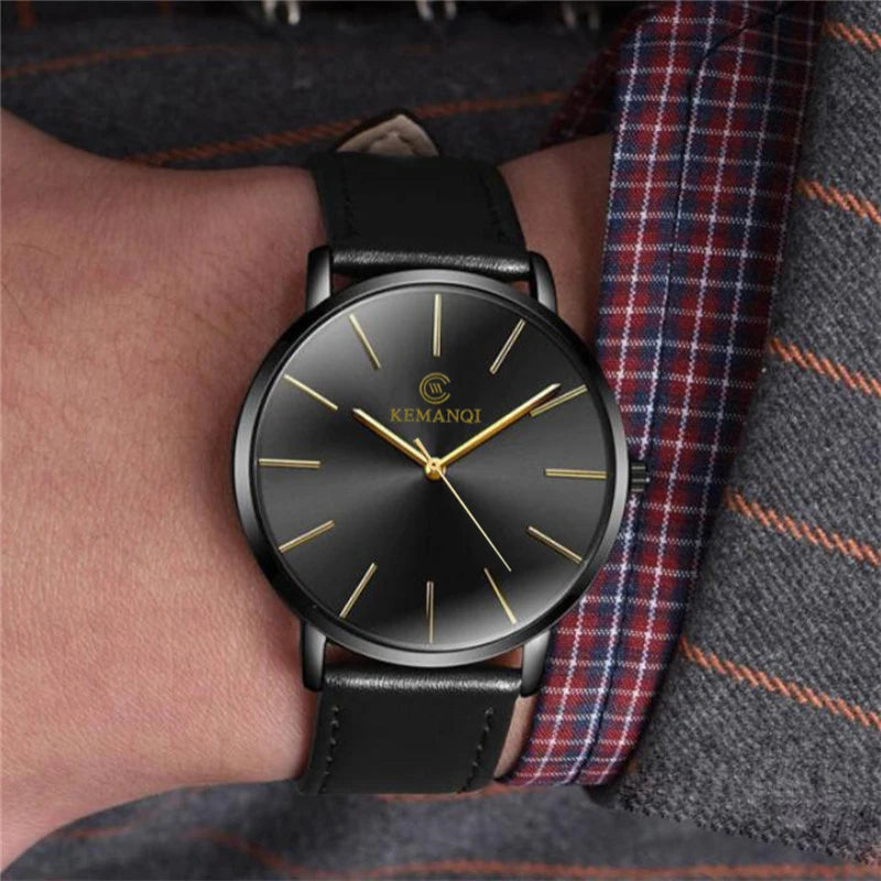 Reloj Masculino para hombre, relojes de marca superior de lujo, reloj ultrafino para hombre, reloj erkek kol saati reloj para hombre