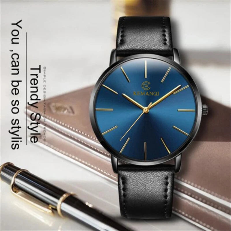 Reloj Masculino para hombre, relojes de marca superior de lujo, reloj ultrafino para hombre, reloj erkek kol saati reloj para hombre