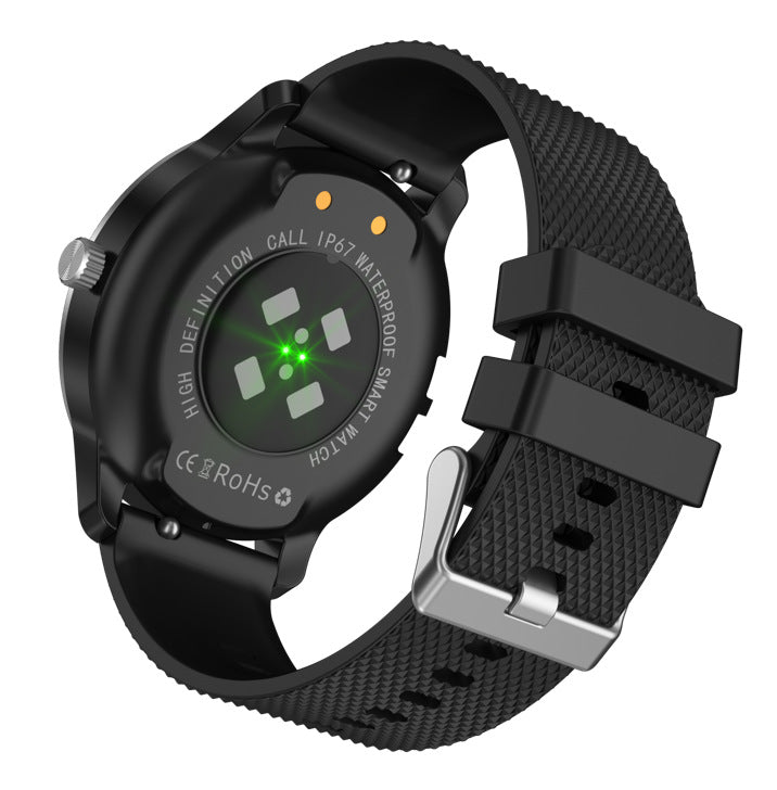 Reloj inteligente redondo Bluetooth Información de llamadas Push