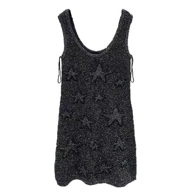 Women's Star Sequins Slim Fit Dress