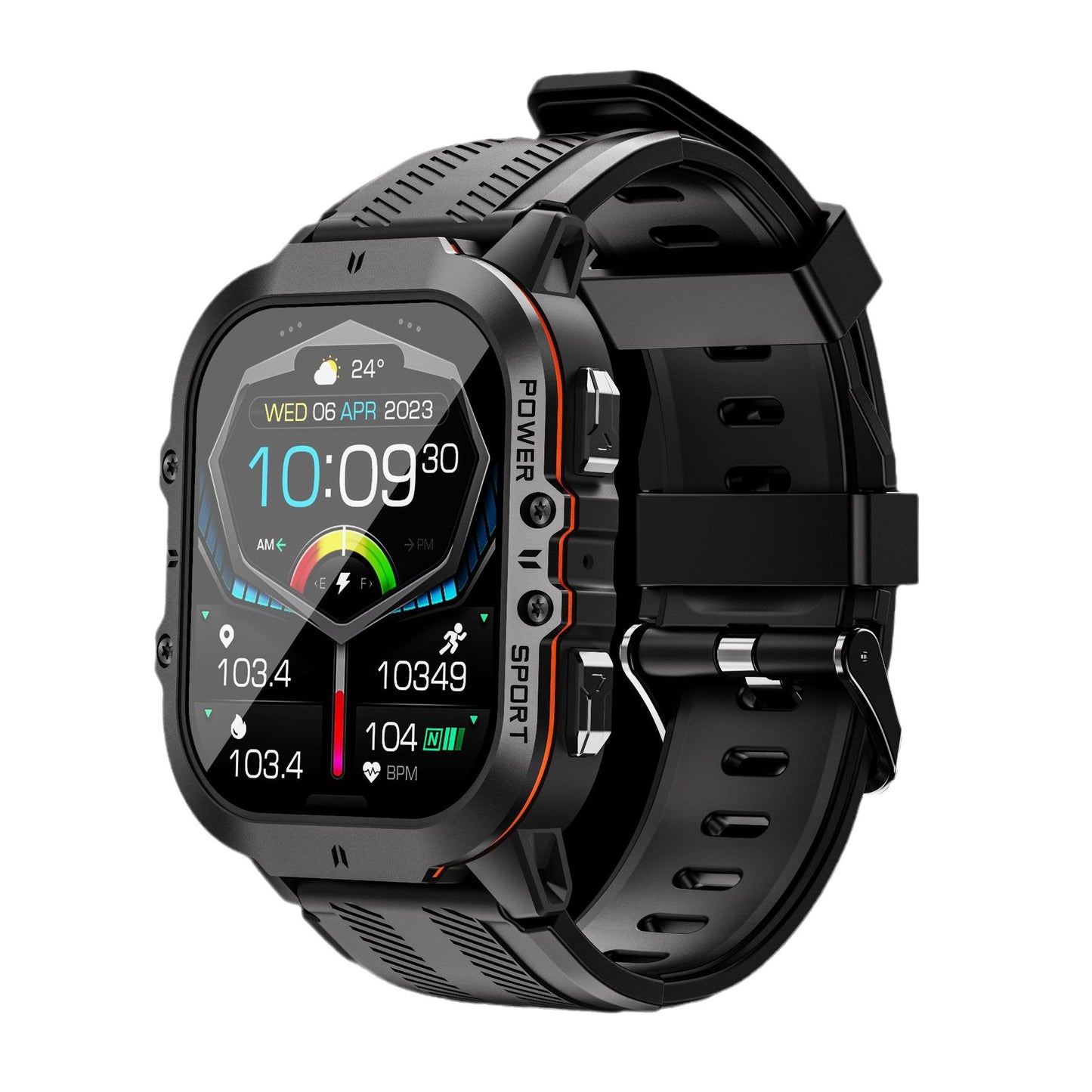 C26 Reloj inteligente Deportes impermeables al aire libre Reloj Bluetooth Oxígeno en sangre