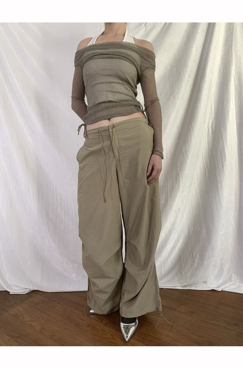 Pantalones cargo de moda sueltos y cómodos para mujer