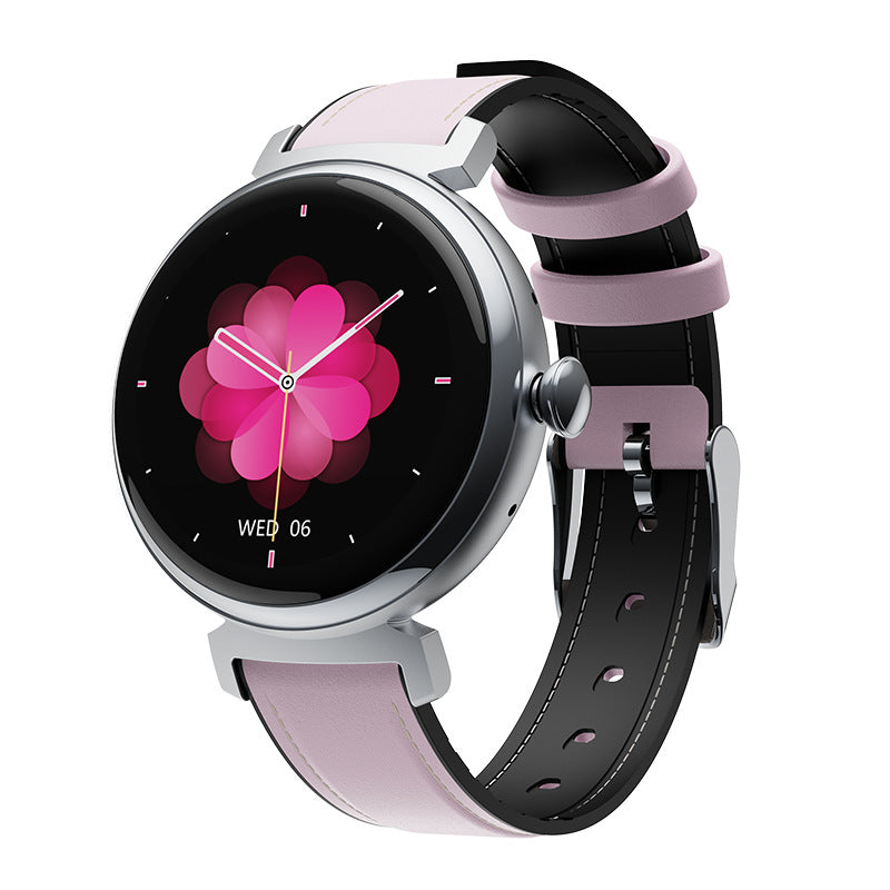 Reloj inteligente para mujer, deportivo, informal, con frecuencia cardíaca, pulsera de llamadas Bluetooth