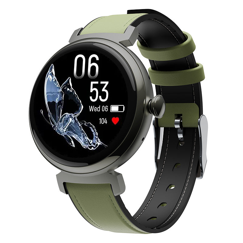 Reloj inteligente para mujer, deportivo, informal, con frecuencia cardíaca, pulsera de llamadas Bluetooth