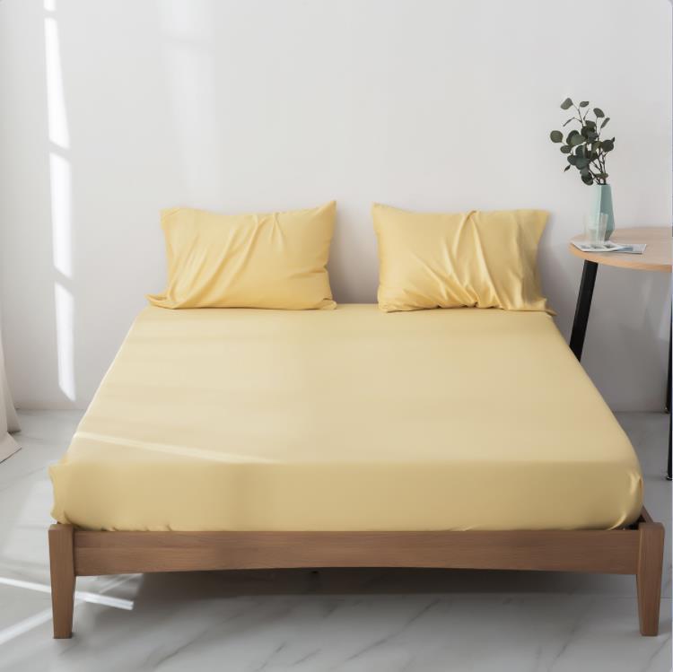 Bamboo Fiber Fitted Sheet Elastic And Smooth Bedspread Around