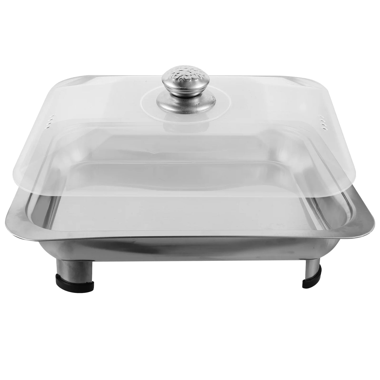 Mesa de vapor multiusos creativa, reutilizable, única, de primera calidad, bandeja para Buffet, platos de entretenimiento para Buffet, bandeja Rectangular para tienda