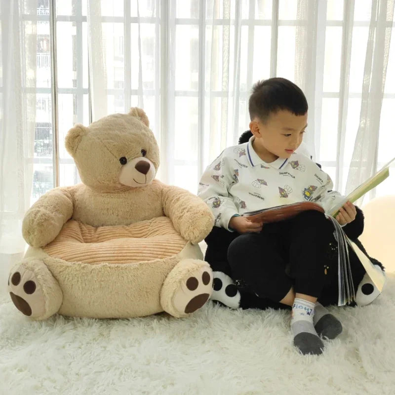 Creative Minimalist  Children Children Cartoon Lazy Little Sofa Mini Sofa Cartoon Cute Bear Sofa Stool Kids Chairs