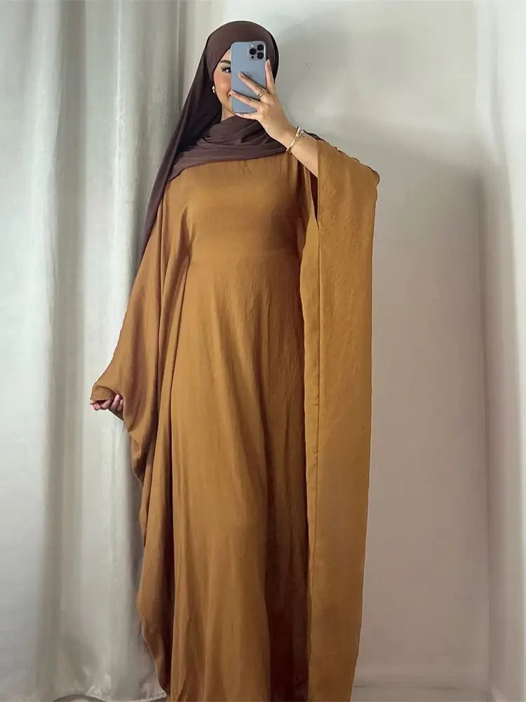 Ramadán Khimar Abaya Arabia Saudita Turquía Islam musulmán vestido ropa de oración vestidos africanos para mujeres Kebaya Robe Femme Musulmane