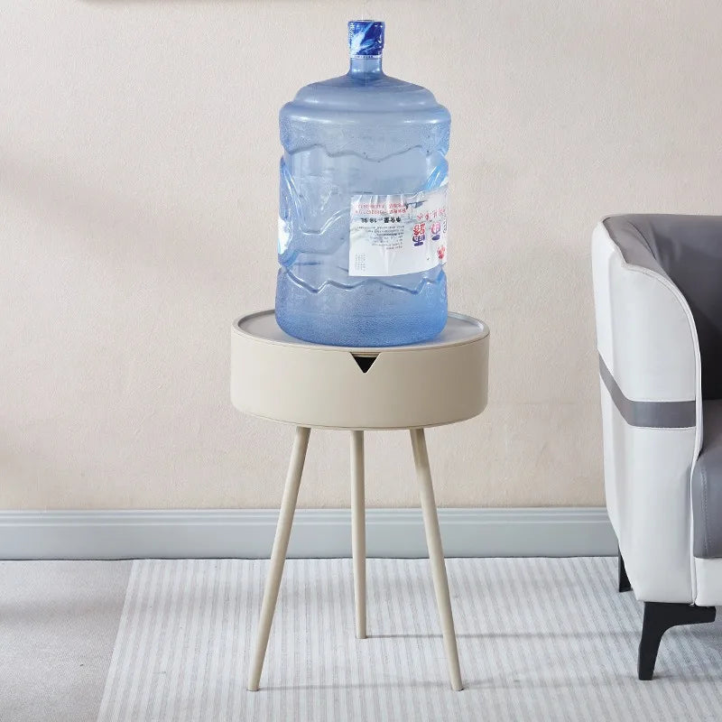 Stylish & Compact 40cm Table: Versatile Bedside/Coffee Use, Modern Design, Easy to Clean