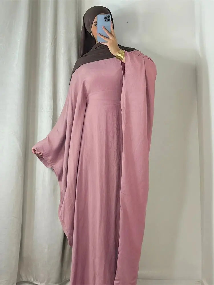 Ramadán Khimar Abaya Arabia Saudita Turquía Islam musulmán vestido ropa de oración vestidos africanos para mujeres Kebaya Robe Femme Musulmane