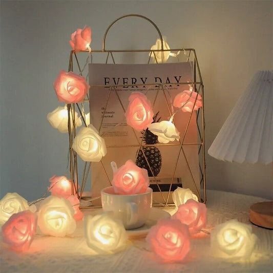 LED Light String Rose Simulation