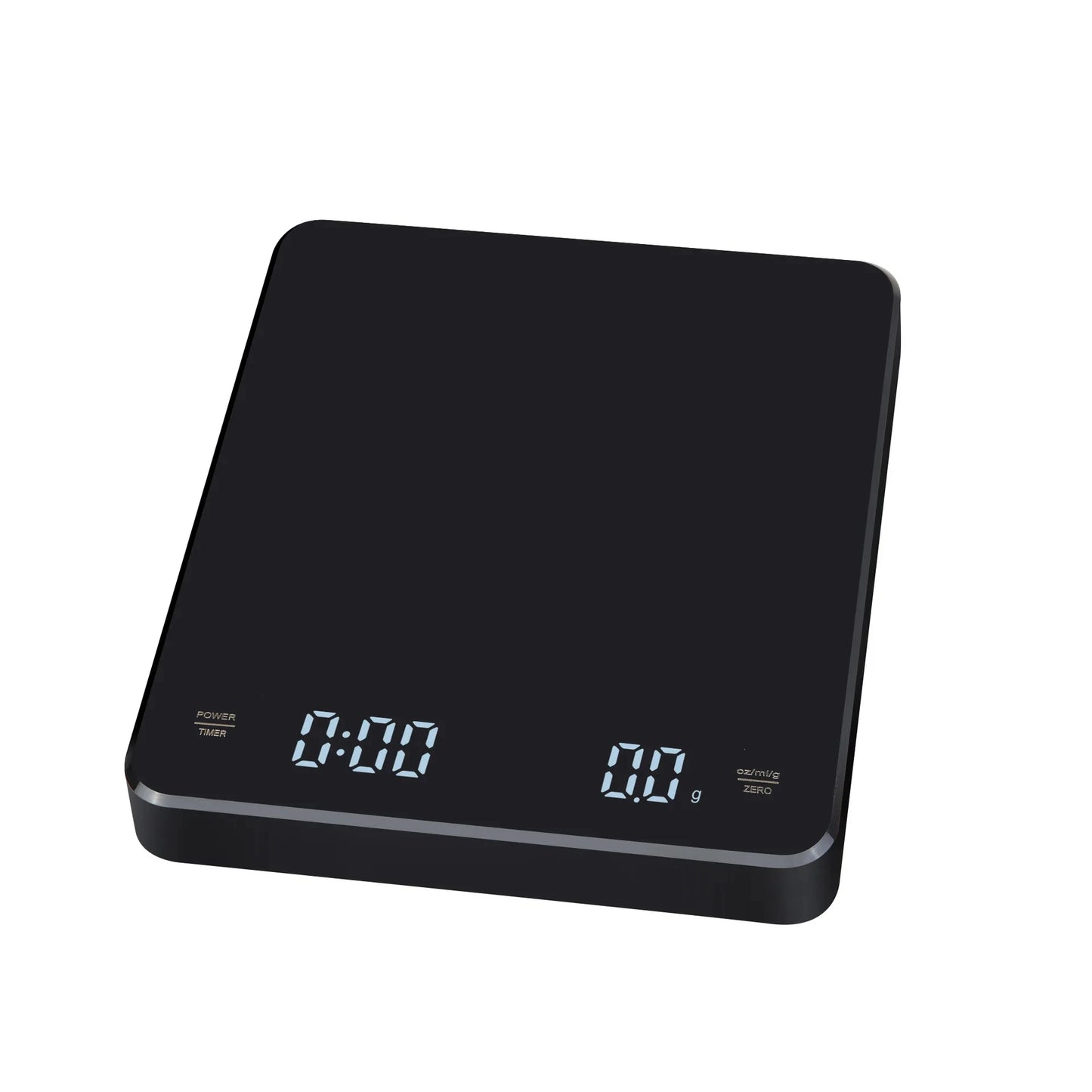 Digital Coffee Scale With LED Screen USB 3KG Max. Weighing Unit: OZ/ML/G Kitchen Stainless Steel Scale, Max. Weight 0.1G