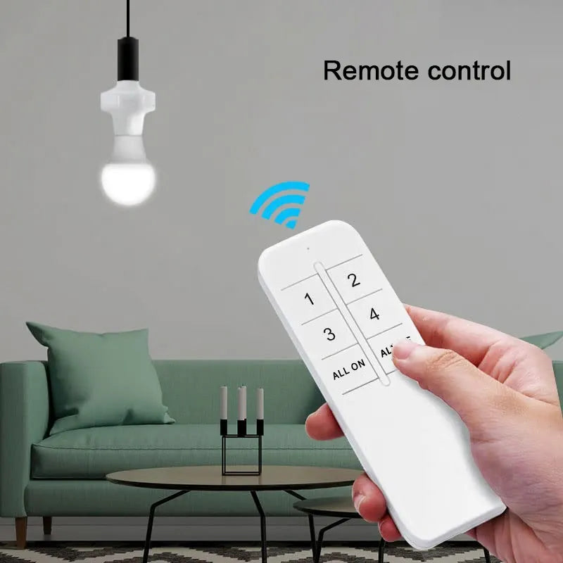 EWelink e27 lamp holder remote wifi APP Remote Control Smart Home Light Bulbs Adapter Via Alexa Google Home Voice Control