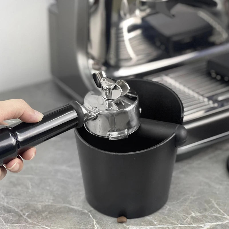 Coffee Knock Box Grind Dump Bin Anti Slip Removable Grounds For Delonghi Breville Barista Goods Accessories Espresso Maker Tools