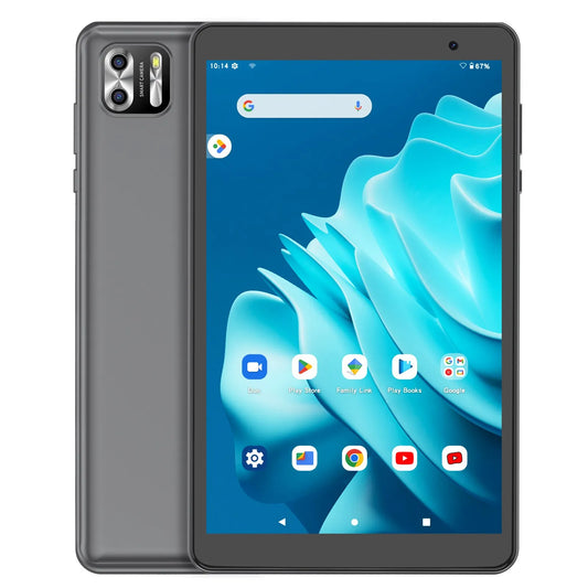 PRITOM Tableta de 8 pulgadas Android 13, 8GB(4+4 Ampliar) RAM 64GB ROM, 1TB Ampliar, Pantalla IPS 1280x800 Batería de 5000MAH, Cámara Dual, WiFi