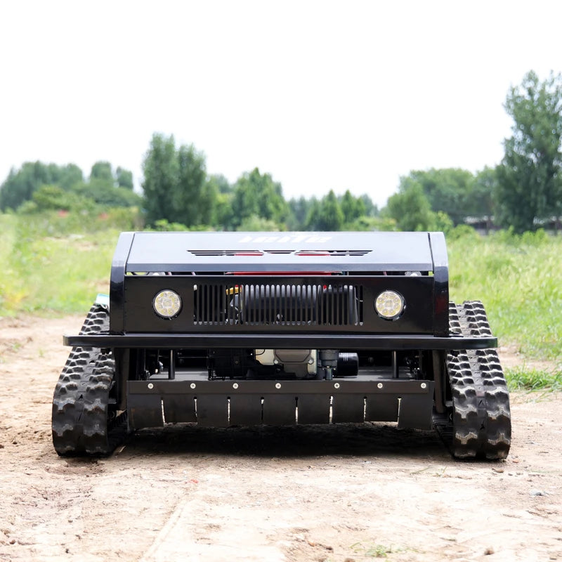 Tondeuse à gazon agricole automatique à distance avec robot de contrôle à rayon de braquage nul, tondeuses à gazon électriques en gros personnalisables