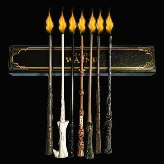 Wizard Wands That Can Shoot Fireballs Anime Role-playing Props Fireball Wands Children Magic Toy Home Ornaments Decoration