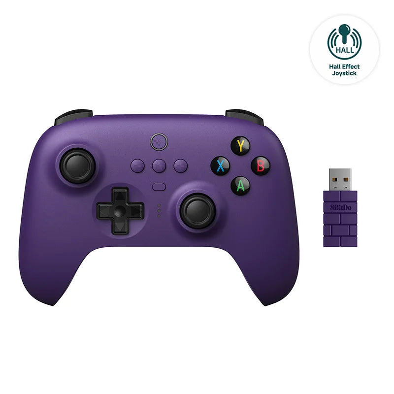 8BitDo - Nuevo Ultimate 2.4G inalámbrico, actualización de joystick de efecto Hall, controlador de juegos para PC, Windows Steam Deck, Android y iPhone